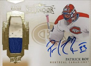 2018-19 Splendor Auto Relics Patrick Roy