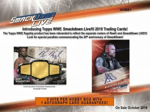 2019 Topps WWE Smackdown Live