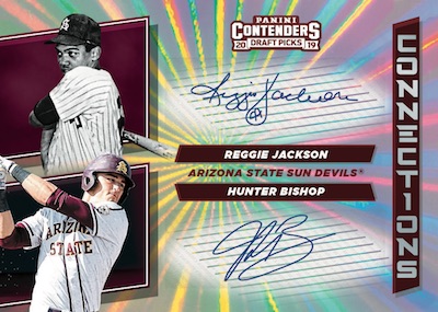 Collegiate Connections Signatures Reggie Jackson, Hunter Bishop