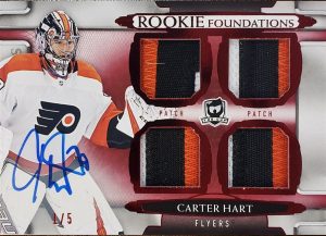 Cup Foundations Jersey Auto Carter Hart