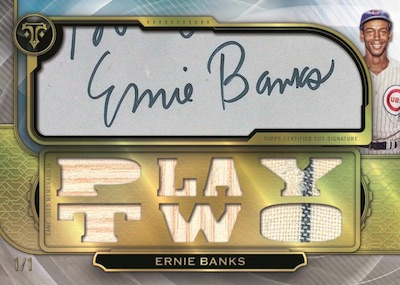 Cut Above Cut Signature Ernie Banks