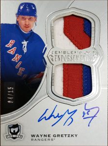 Emblems of Endorsement Auto Patch Wayne Gretzky