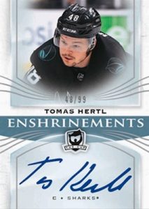 Enshrinements Auto Tomas Hertl MOCK UP
