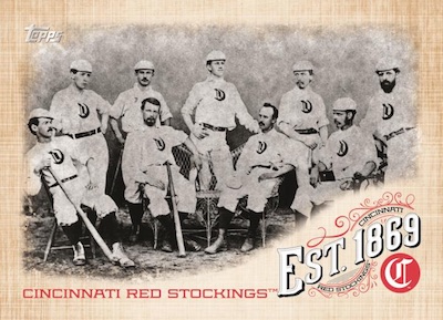 Est. 1869 Cincinnati Red Stockings