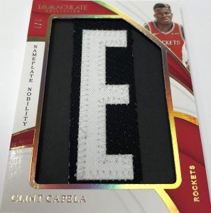 Jumbo Patches Nameplate Nobility Clint Capela