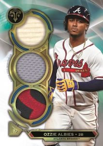 Pieces of the Game Relics Ozzie Albies