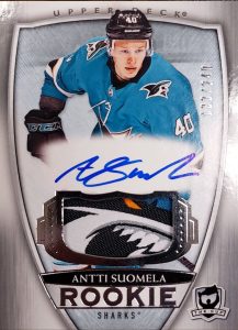 Rookie Patch Auto Antti Suomela