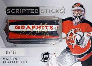 Scripted Sticks Martin Brodeur