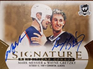 Signature Renditions Combo Mark Messier, Wayne Gretzky