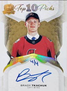 Top 10 Picks Auto Brady Tkachuk