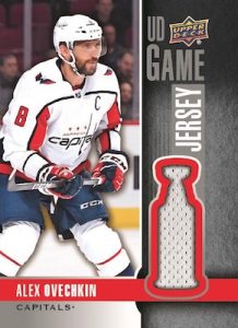 UD Game Jersey Alex Ovechkin MOCK UP