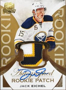 Update 2015-16 Rookie Patch Auto Jack Eichel