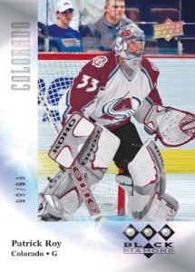 1996-97 Tribute Diamond Relics Patrick Roy MOCK UP