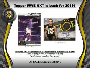 2019 Topps WWE NXT