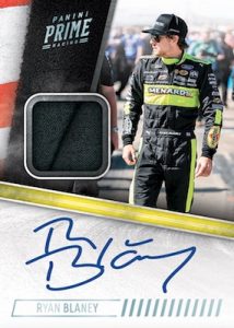 Autograph Materials Ryan Blaney MOCK UP