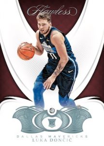 2018-19 Panini Flawless Base Diamond Luka Doncic MOCK UP