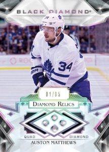Base Diamond Relics Auston Matthews MOCK UP