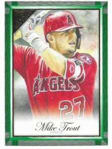 Base Green Mike Trout