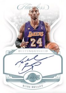2018-19 Panini Flawless Distinguished Autos Kobe Bryant MOCK UP