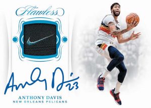 2018-19 Panini Flawless Flawless Patch Auto Anthony Davis MOCK UP