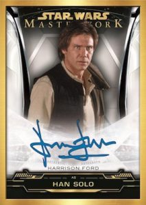 Gold Framed Auto Harrison Ford as Han Solo