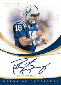 Marks of Greatness Auto Peyton Manning MOCK UP
