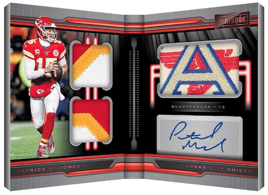 Playbook Material Autos Patrick Mahomes II MOCK UP