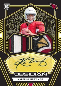 Rookie Jersey Ink Yellow Electric Etch Kyler Murray MOCK UP