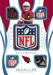 Rookie Reserve Relics Kyler Murray MOCK UP