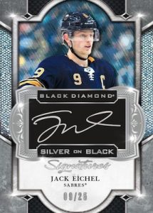 Silver on Black Signatures Spectrum Jack Eichel MOCK UP