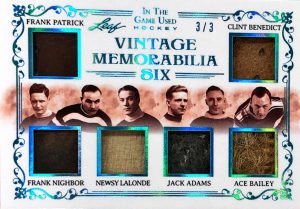 Vintage Memorabilia 6 Frank Patrick, Frank Nighbor, Newsy Lalonde, Jack Adams, Ace Bailey, Clint Benedict