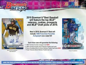 2019 Bowman's Best Baseball 2019 Bowman's Best Baseball