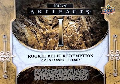Roman Numeral Rookie Relic Redemption