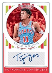 Sophomore Contenders Auto Trae Young MOCK UP