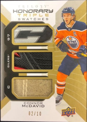 Honorary Triple Swatches Connor McDavid