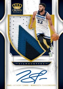 Silhouettes Patch Auto Karl-Anthony Towns MOCK UP