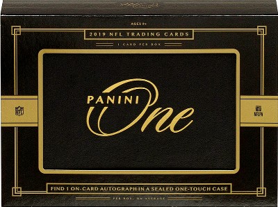 2019 Panini One Football Factory Sealed Hobby Box 