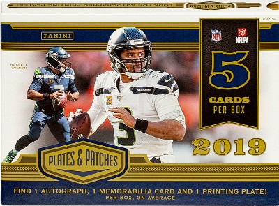 2019 Panini Plates & Patches Football