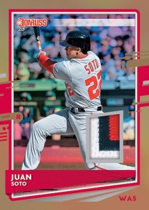 Donruss Materials Gold Juan Soto MOCK UP Donruss Materials Gold Juan Soto MOCK UP