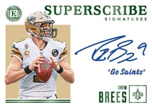 Superscribe Signatures Drew Brees MOCK UP