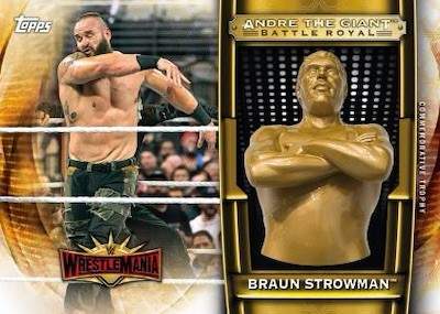 Andre the Giant Battle Royal Commemorative Trophy Braun Strowman MOCK UP