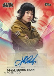 Auto Red Kelly Marie Tran as Rose Tico MOCK UP