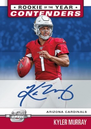 Rookie of the Year Contenders Auto Kyler Murray MOCK UP