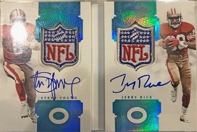 2018 Update Flawless Dual Platinum Steve Young, Jerry Rice