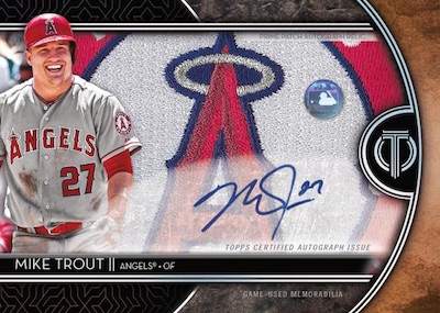 Auto Prime Patch Mike Trout MOCK UP