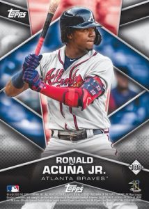 Base Card Back Ronald Acuna Jr
