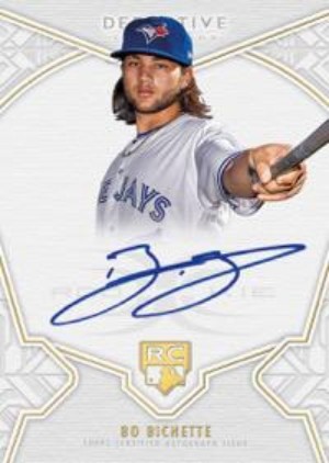 Definitive Rookie Collection Bo Bichette MOCK UP
