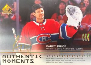 Authentic Moments Limited Auto Carey Price
