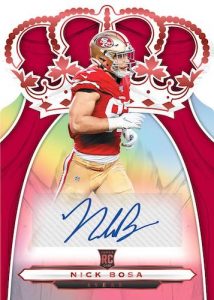 Crown Royale Rookie Auto Nick Bosa MOCK UP