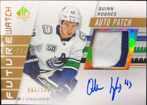 Future Watch Limited Auto Patch Quinn Hughes